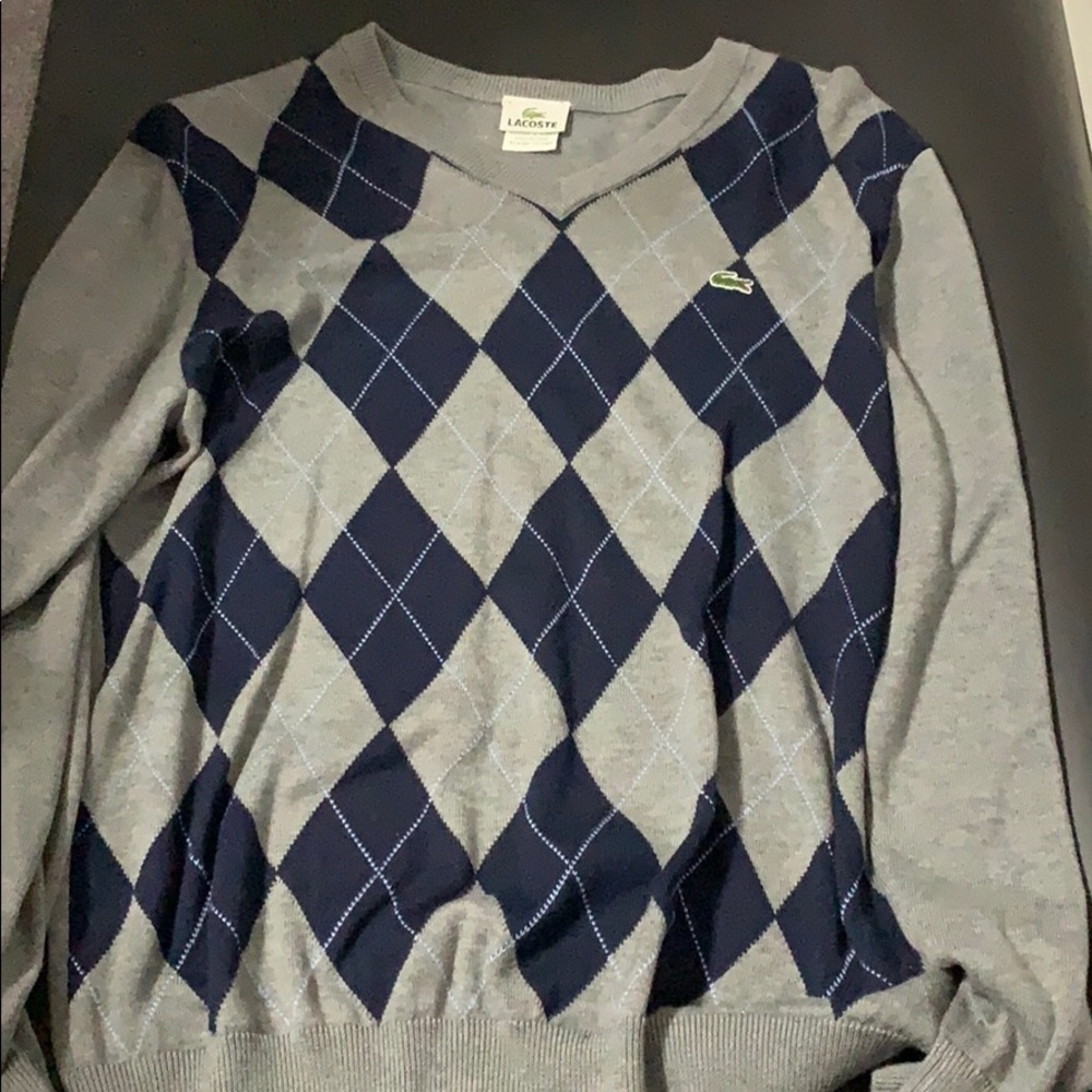 Lacoste vneck sweater